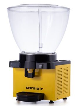 SAMİXİR Panamorik S40.DY Panamorik Fıskiyeli Soğuk İçecek Dispenseri, 40 lt, Sarı