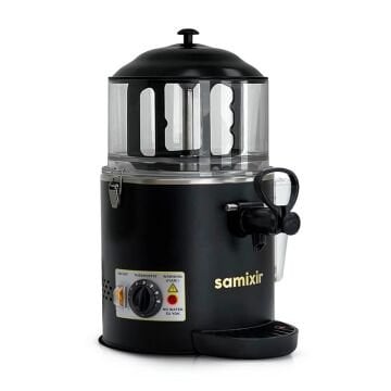 Samixir SC.05 Sıcak Çikolata ve Sahlep Makinesi, 5 L, Siyah