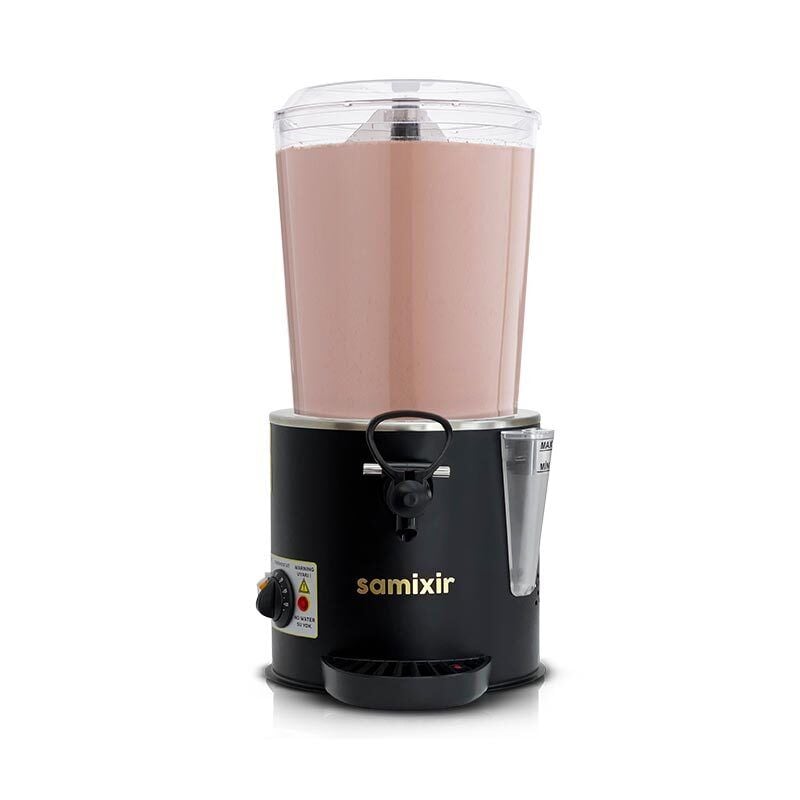 Samixir  SC10 Salep Sıcak Çikolata ve Süt Makinesi 10 Lt Panoramik Karıştırıcılı