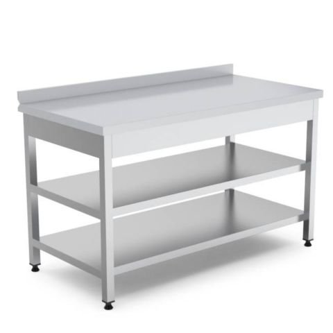 Empero EMP.ATT2 Çalışma Tezgahı Demo﻿nte, Taban ve Ara Raflı 70' lik Seri  / Work Tables with Bottom - Intermediate Shelf (Demounted) 