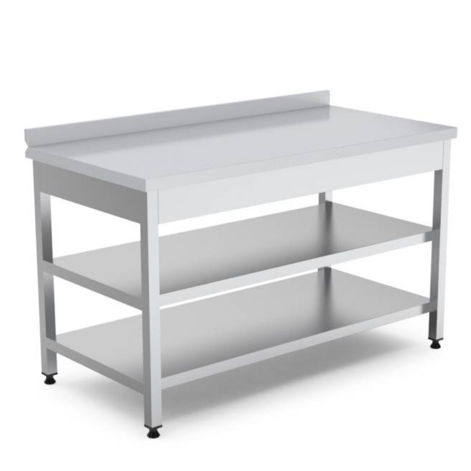 Empero  EMP.ATT2 Çalışma Tezgahı Demo﻿nte, Taban ve Ara Raflı 60' lIk Seri / Work Tables with Bottom - Intermediate Shelf (Demounted)