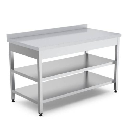 Empero  EMP.ATT2 Çalışma Tezgahı Demo﻿nte, Taban ve Ara Raflı 60' lIk Seri / Work Tables with Bottom - Intermediate Shelf (Demounted) 