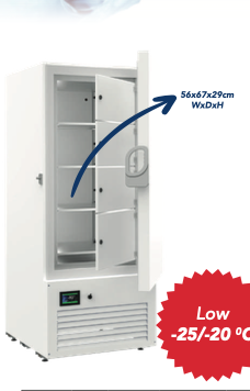 Frenox MD4-L Medikal Buzdolabı, 4 Raflı, 465 Litre Kapasiteli, -25/-20 Derece