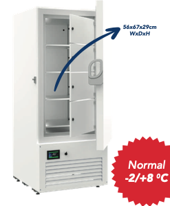 Frenox MD4-N Medikal Buzdolabı, 4 Raflı, 465 Litre Kapasiteli, -2/+8 Derece