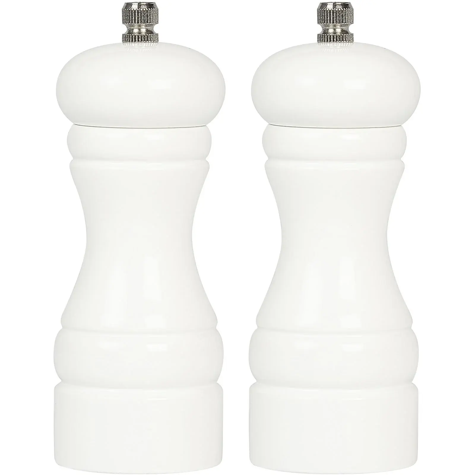 Biradlı Karabiber Değirmeni İkili (Beyaz) BRD-232-2