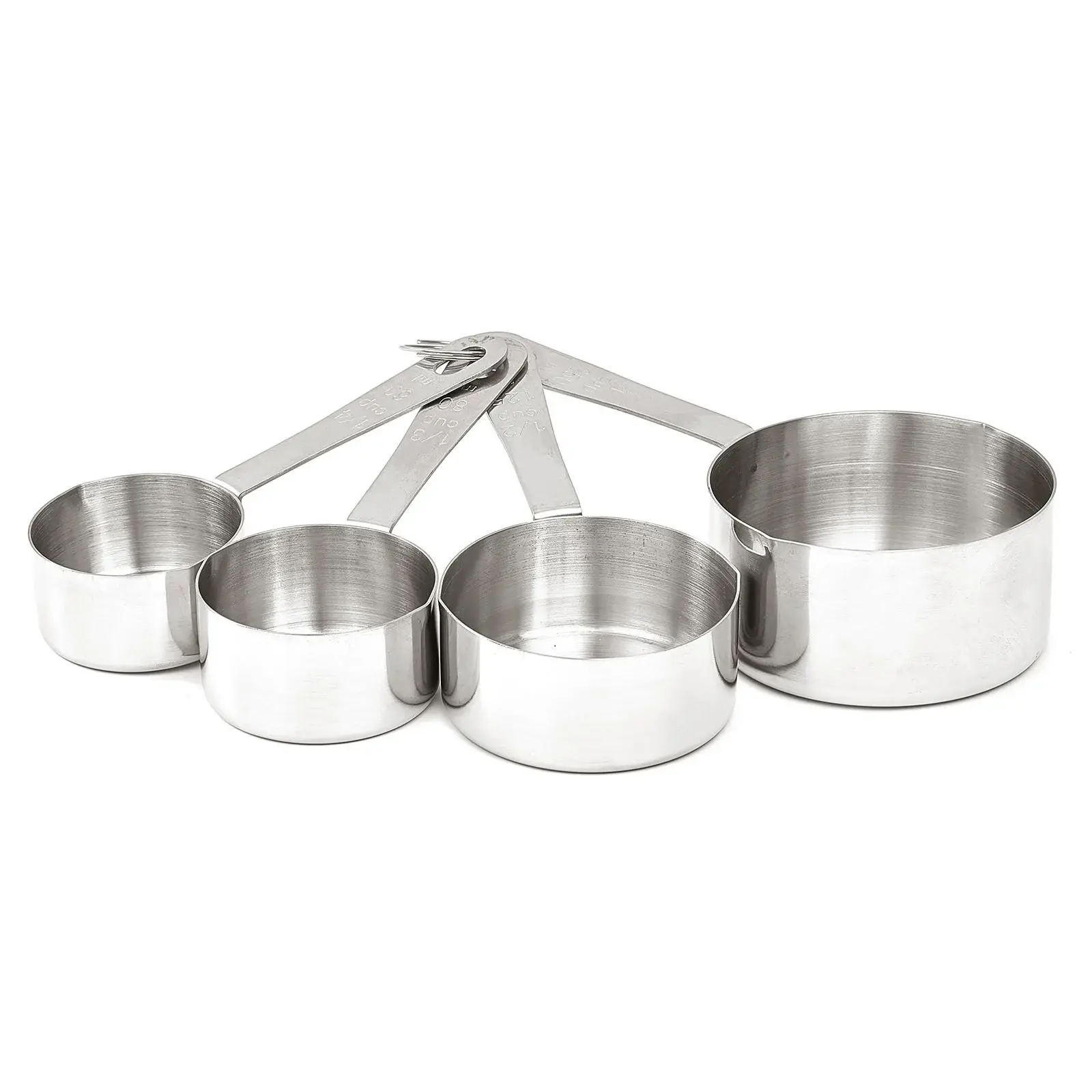 Biradlı Çelik Sıvı Ölçer 4'lü