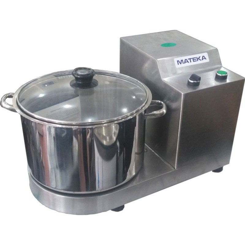 Mateka SGN 260M Sebze Soğan Doğrama Makinesi, Paslanmaz Monofaze, 7 L -105662