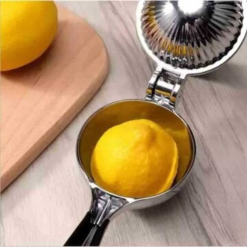 Biradlı lüx Limon Sıkcağı Paslanmaz Çelik BRD-EF100