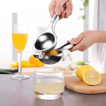 Biradlı lüx Limon Sıkcağı Paslanmaz Çelik BRD-EF100