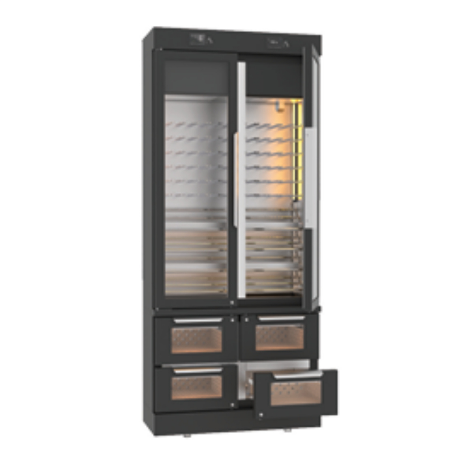 Frenox SPD-WN-  120-280  Özel Ölçüde Camlı Şarap Buzdolabı