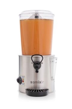 Samixir  SC10.I Sıcak İçecek Dispenseri 10 Lt Panoramik Karıştırıcılı Inox