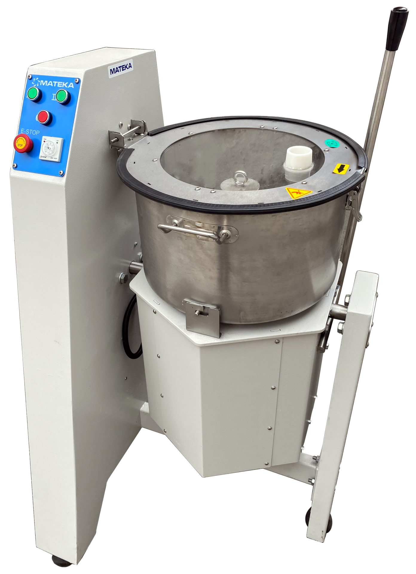 Mateka GPD 450tS 40L Gıda Parçalayıcı Kuter 2 Hızlı Devirmeli 400V - 4 Bıçaklı -106061