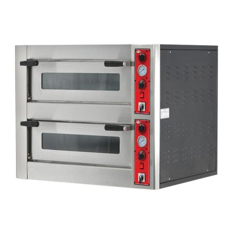 Empero EMP.8+8G Pizza Fırını, Çift Katlı, 33 cm x 4+4 Pizza