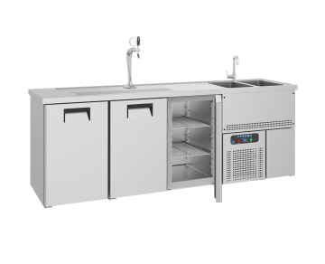 Frenox KGN3-2E-L   Bira Soğutucu Buzdolabı - Çift Evyeli