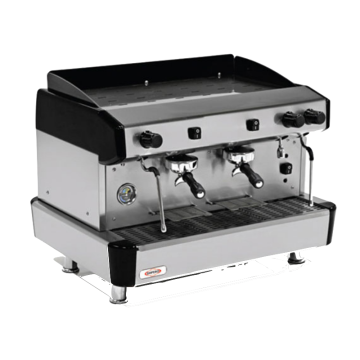 Empero EMP.CPC.2GB Capuccino ve Espresso Kahve Makinesi, 2 Gruplu  Siyah / Capuccino Espresso Machine 2 Groups