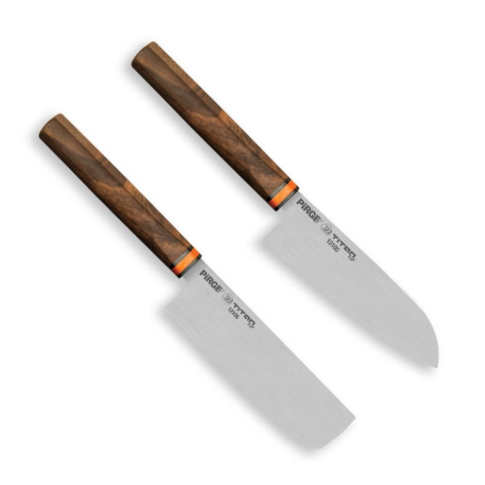 Pirge Titan East Uzakdoğu Şef Çiftler Bıçak Seti - 35156