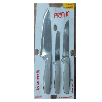 Pirge Pratik Ev Eko 3 'lü Bıçak Seti 43251