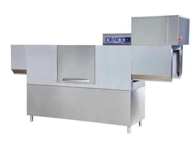 Maksan DW-3000 Konveyörlü Tip Bulaşık Makinesi 3000 tabak/saat yıkama kapasitesi