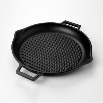 Lava LV ECO GT 30 T5 Döküm Yuvarlak Izgara Tavası Çift Kulplu Çap(Ø)30cm.