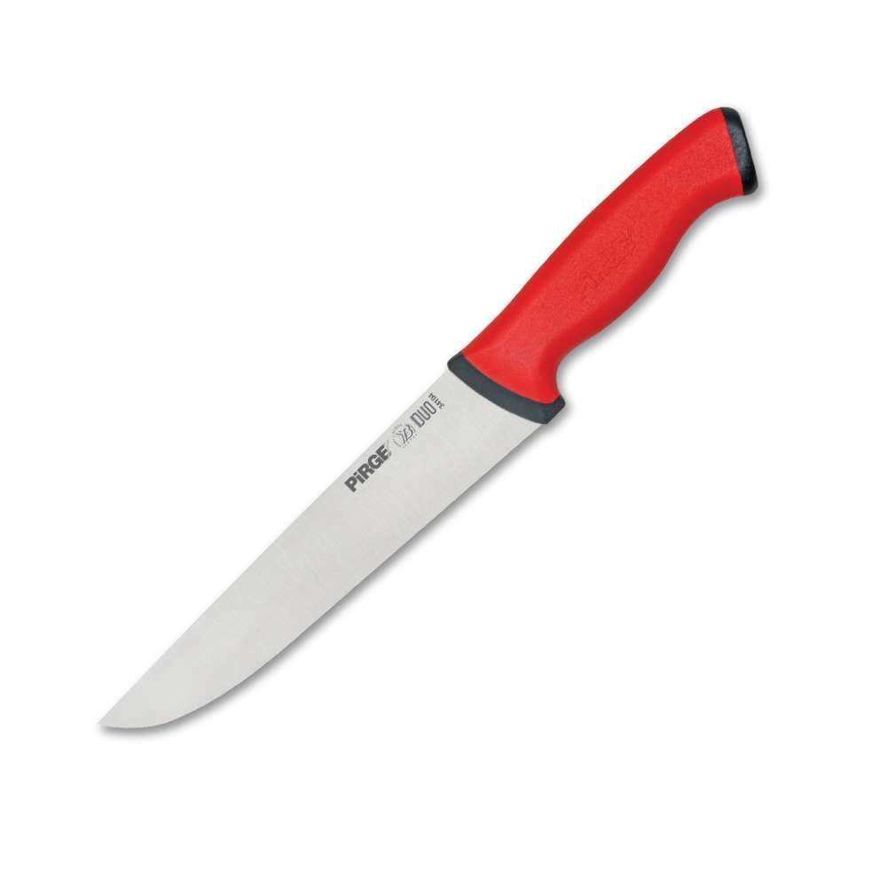 Pirge 34104 Duo Kasap Bıçağı No.4- 21 cm Kırmızı