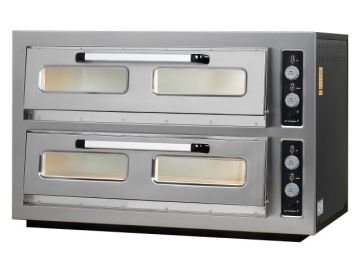 Maksan PO602 Çift Katlı, 12x30 cm Pizza Kapasiteli Elektrikli