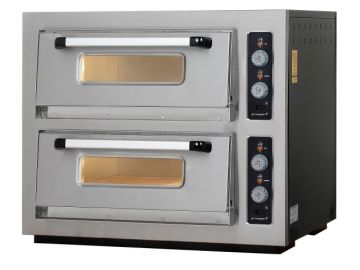 Maksan PO502 Çift Katlı, 8x30 cm Pizza Kapasiteli Elektrikli