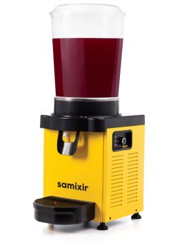 Samixir M10.AY Soğuk İçecek Dispenseri, 10 L, Analog, Panaromik, Sarı