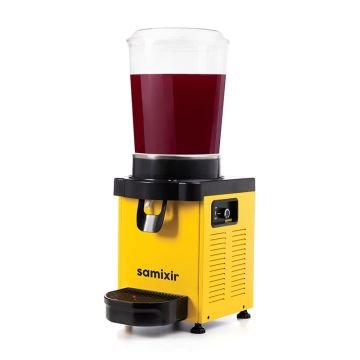 Samixir M10.AY Soğuk İçecek Dispenseri, 10 L, Analog, Panaromik, Sarı