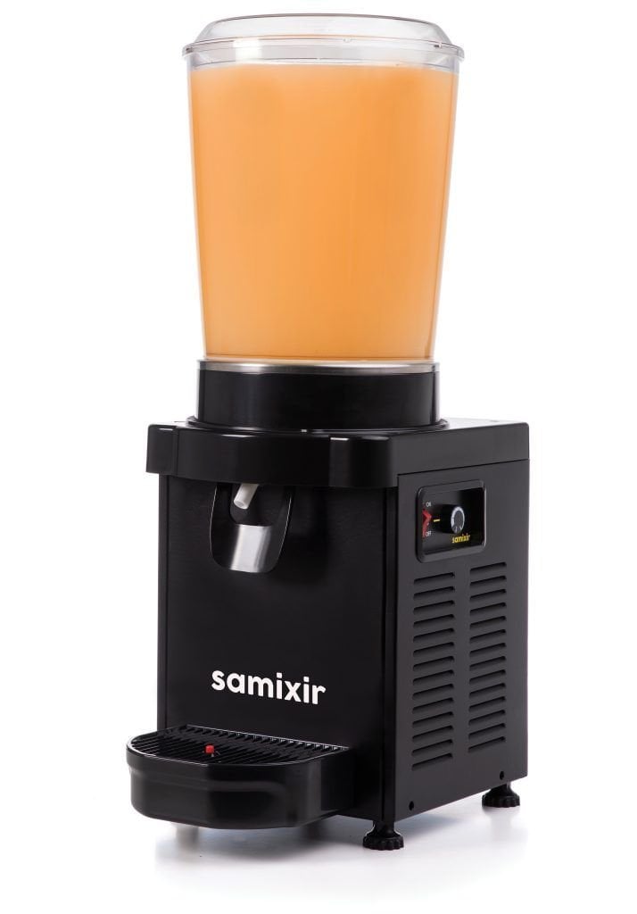 Samixir M10.AB Soğuk İçecek Dispenseri, 10 L, Analog, Panaromik, Siyah