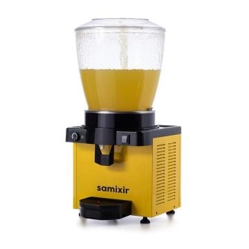 Samixir S22.AY Soğuk İçecek Dispenseri, 22 L, Analog, Panaromik, Sarı