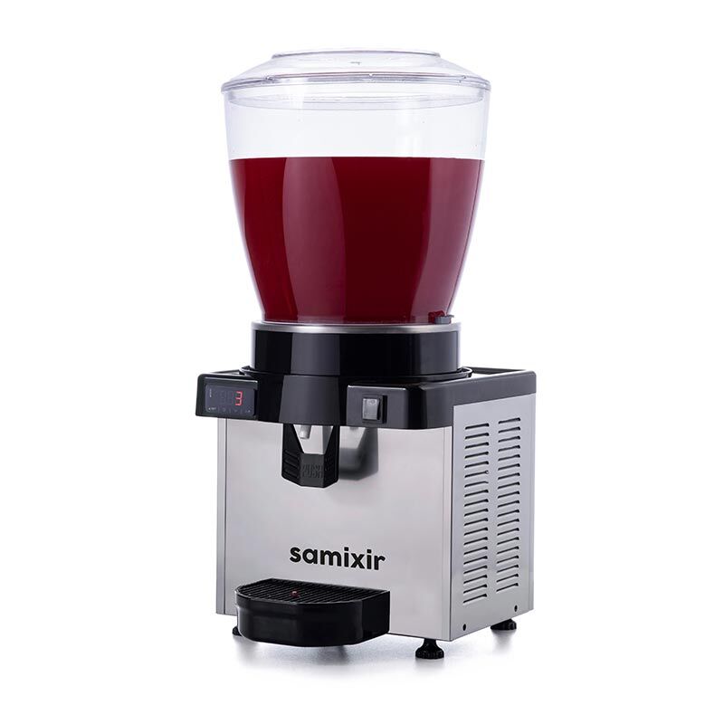 Samixir M22.DI Panaromik Dijital Soğuk İçecek Dispenseri, 22 L, Siyah