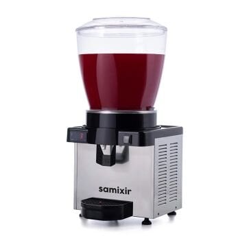 Samixir M22.DI Panaromik Dijital Soğuk İçecek Dispenseri, 22 L, Siyah