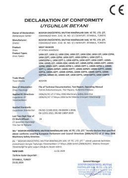 UKM-22PM Paslanmaz Et Kıyma Makinesi No:22