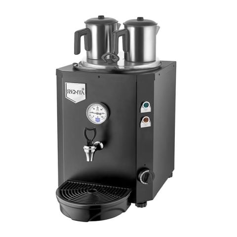 Remta DE11 Jumbo Çay Makinesi, 2 Demlikli, 23 L, Elektrikli