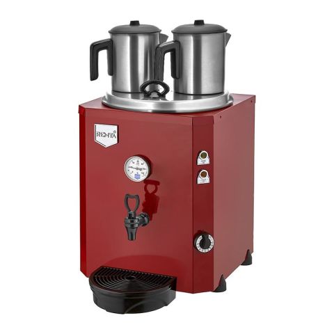 Remta DE10S Jumbo Çay Makinesi 3 Demlikli Şamandıralı 40 L Elektrikli