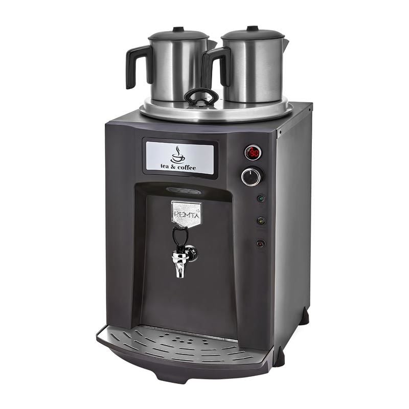 Remta DE11P Premium Jumbo Çay Makinesi, 2 Demlikli, 23 L