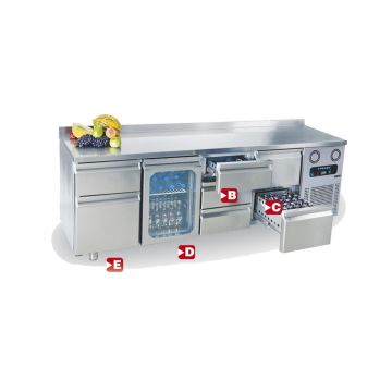 Frenox  CGN4-SG-CL  Yatay Buzdolabı Servis Serisi