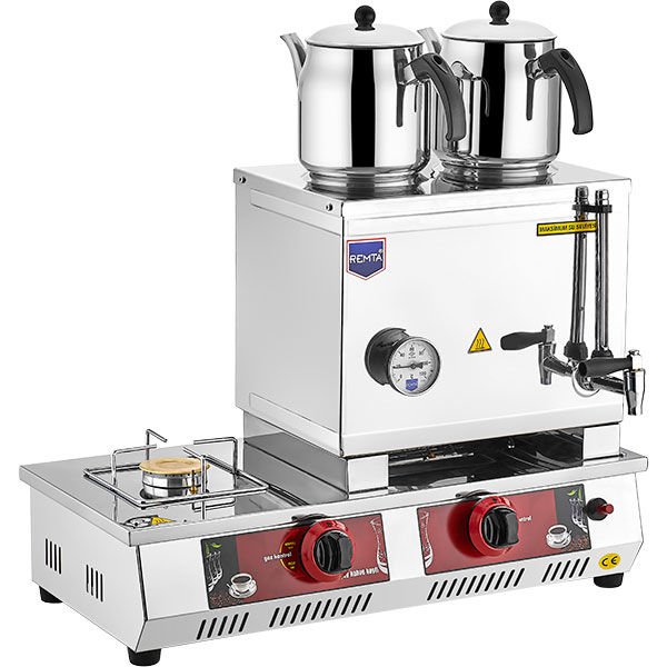 Remta  N11 30 Model 2 Demlikli Gazlı (CE) Çay Ocağı 24 lt