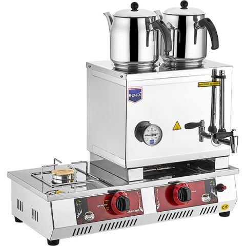 Remta  N11 30 Model 2 Demlikli Gazlı (CE) Çay Ocağı 24 lt