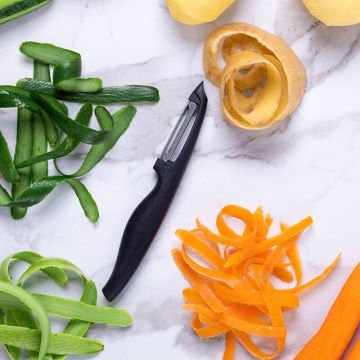 Pirge 41310 Ecco Soyacak Dişli / Peeler Serrated Blade Black