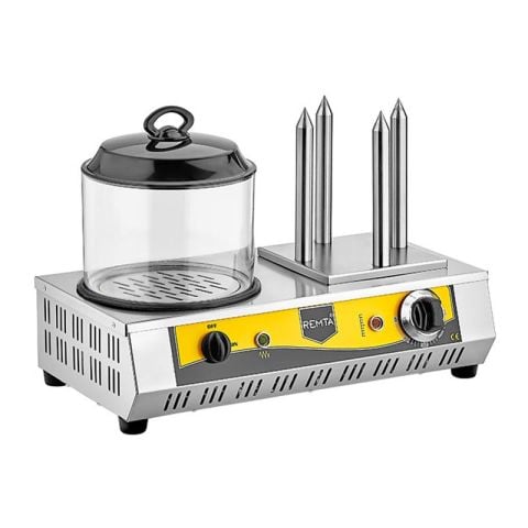 Remta KZ01 Hot Dog Makinesi 4 Kazıklı Elektrikli