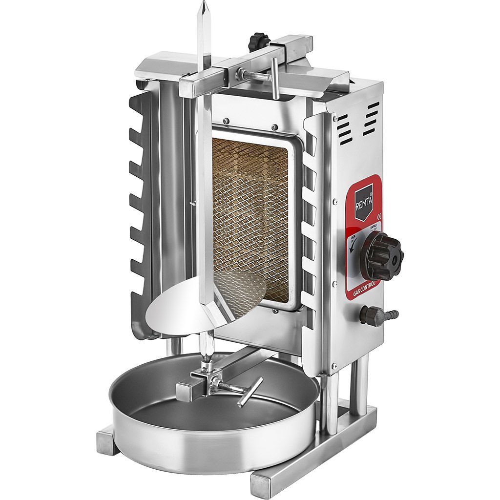 Remta D02(S) - 1 Radyanlı Gazlı (CE) Döner Ocağı Ev Tipi