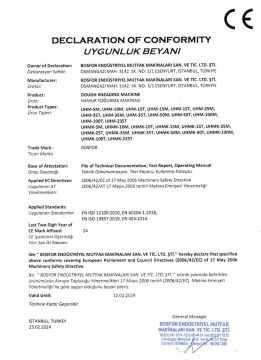 UHMK-5M 5 kg Kafesli Hamur Yoğurma Makinesi