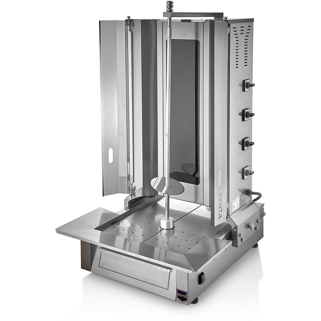 Remta MA03-  4 Radyanlı Alttan Motorlu Elektrikli Döner Ocağı